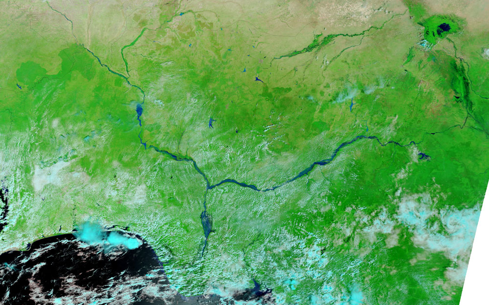 Floods in Nigeria (NASA, 2012)