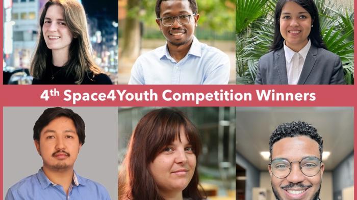 Winners of the Space4Youth #Youth4Water Competitioin
