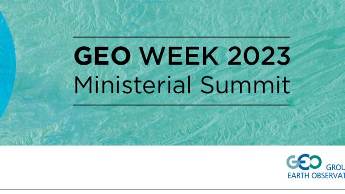 GEO WEEK 2023 - Ministerial Summit - 6-10 November Cape Town, South Africa