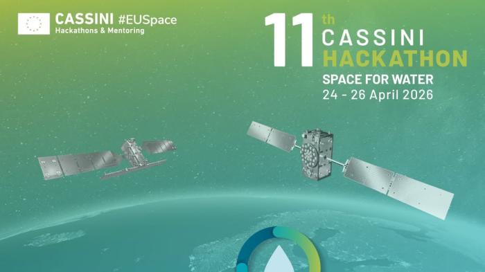 11th CASSINI Hackathon: Space for Water