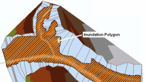 Flood Hazard Mapping - Inundation Polygone